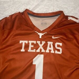 Nike Burnt Orange Texas Jersey